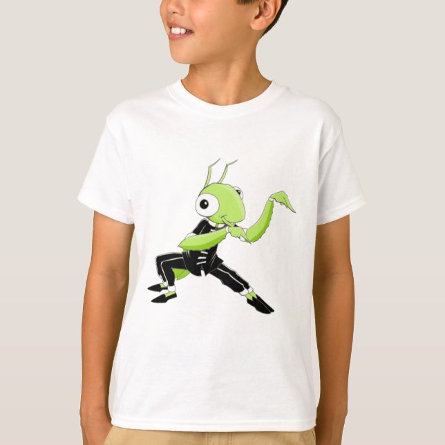 Camiseta Mantis religiosa de Kung Fu (Anverso)