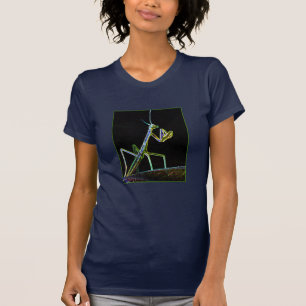 Camiseta - Mantis religiosa neón