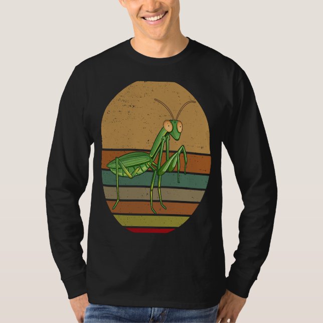 Camiseta Mantis retro vintage (Anverso)