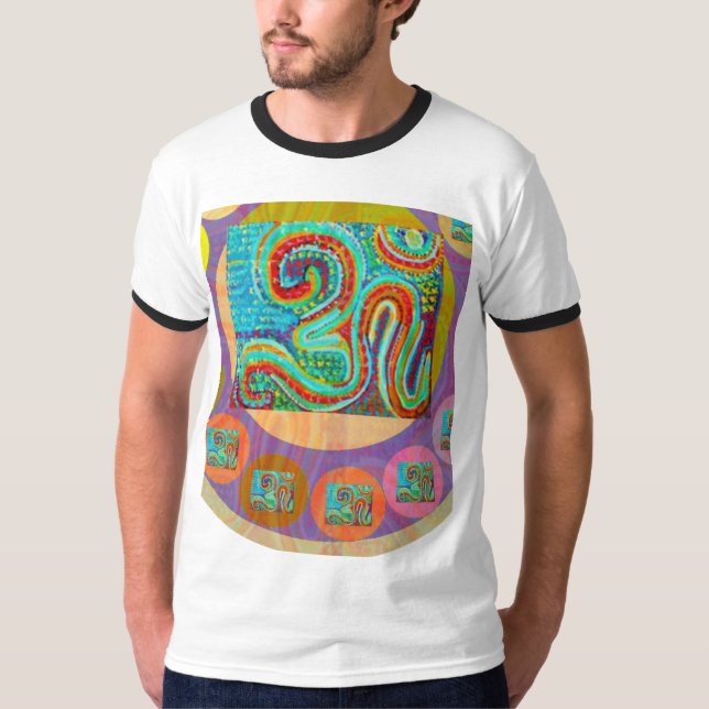 CAMISETA MANTRA DE 108 OM (Anverso)