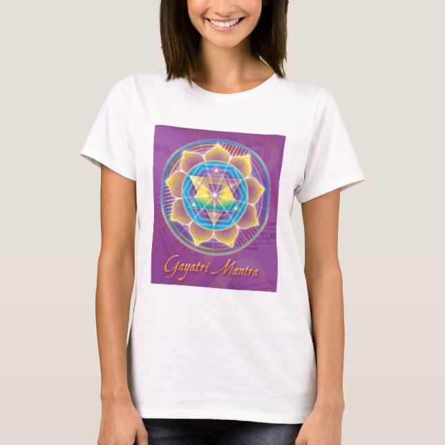 Camiseta Mantra de Gayatri (Anverso)
