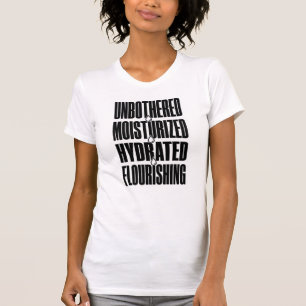 Camiseta Mantra de Impasible Hidratada Floreciendo
