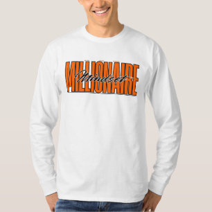 Camiseta Mantra De La Moda De La Mentalidad De Millionaire