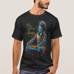 Camiseta Mantra de Maha Shiva en profunda meditación vintag