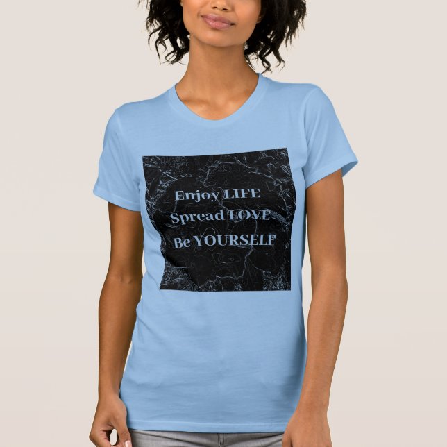 Camiseta Mantra de vida  (Anverso)