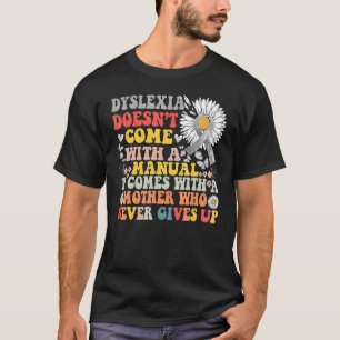 Camiseta Manual de la madre para la sensibilización de Dysl