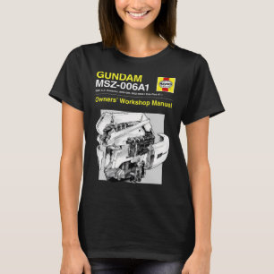 Camiseta Manual del propietario de Gundam Zeta Plus