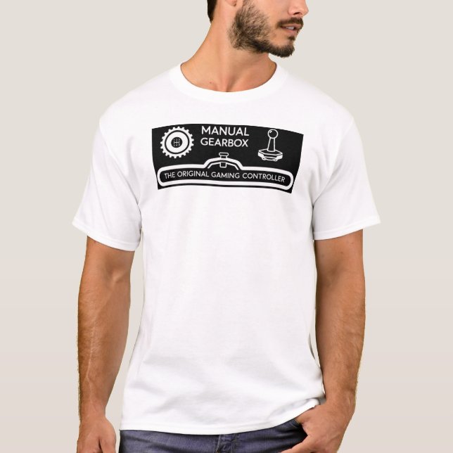 Camiseta Manual Gearbox The Original Gaming Controller (Anverso)