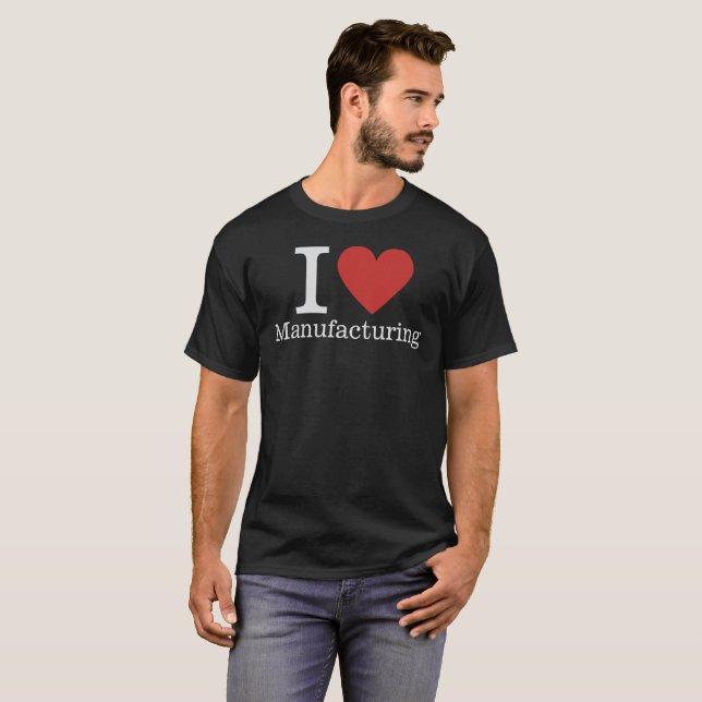 Camiseta ❤️ manufactura para empleados PERSONALIZADOS hombr (Anverso completo)