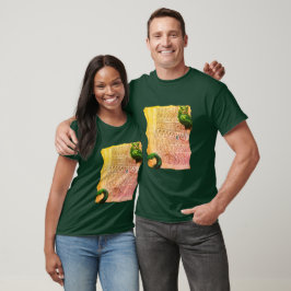 Camiseta Manuscrito misterioso de Voynich alterado códice d