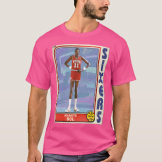 Camiseta Manute Bol Retro Style 90S Basketball Card Classic