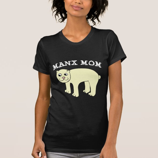 CAMISETA MANX CAT MOM T-SHIRTS (Anverso)