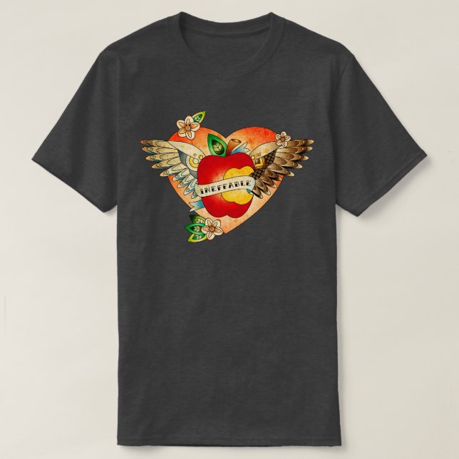 Camiseta manzana (Diseño del anverso)