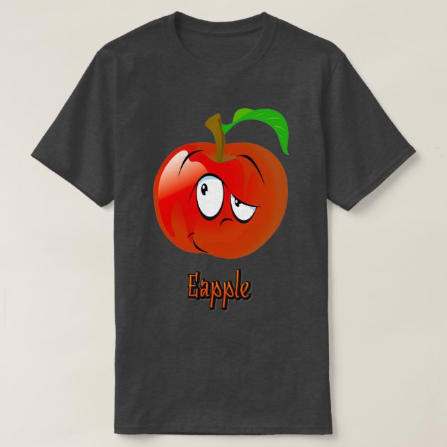 Camiseta manzana 11 (Diseño del anverso)