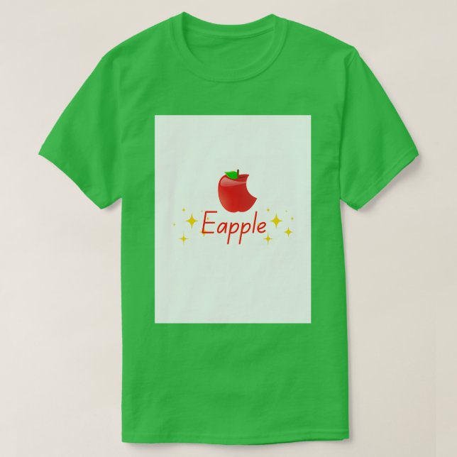 Camiseta manzana 55 (Diseño del anverso)