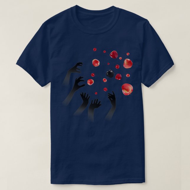 Camiseta manzana 71 (Diseño del anverso)
