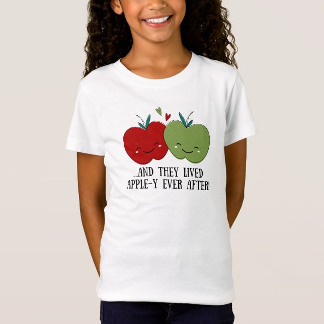 Camiseta Manzana corta (Anverso)