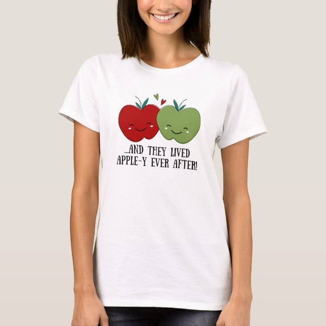 Camiseta Manzana corta (Anverso)