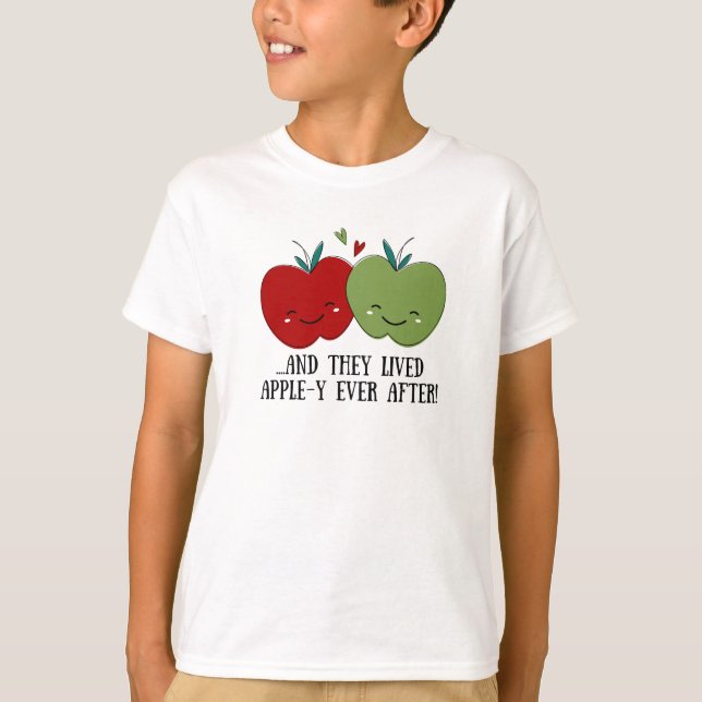 Camiseta Manzana corta (Anverso)