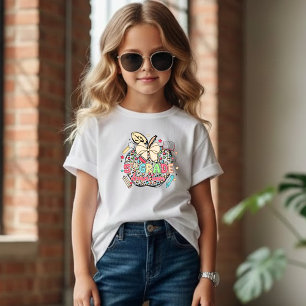 Camiseta Manzana de Sprinkles Coloridos de 5to Grado para e