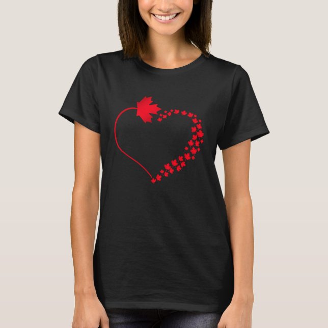Camiseta Manzana de viaje de vacaciones del Orgullo de Cana (Anverso)