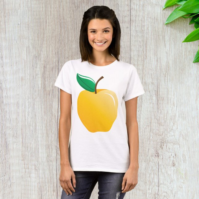 Camiseta Manzana dorada (Subido por el creador)