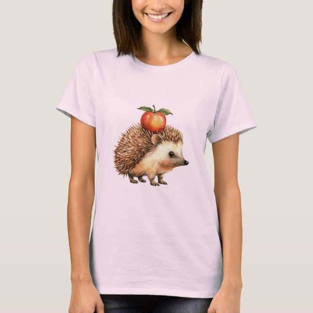 Camiseta Manzana Erizo (Anverso)