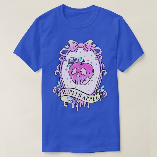 Camiseta manzana malvada (Diseño del anverso)