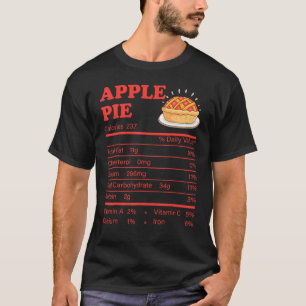 Camiseta Manzana Pie Nutrition Hacts Familly Mat
