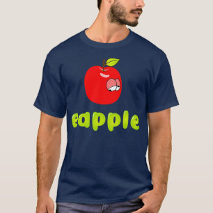 Camiseta manzana roja
