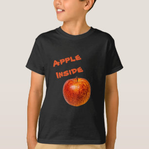 Camiseta manzana roja