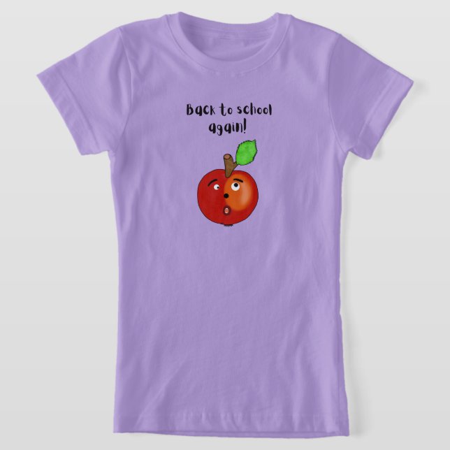 Camiseta manzana roja (Distribución)