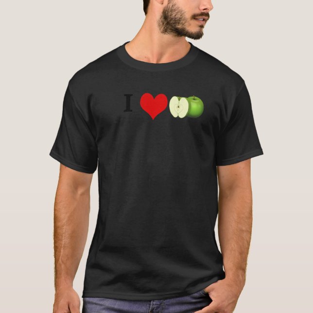 Camiseta Manzana Verde Agria (Anverso)