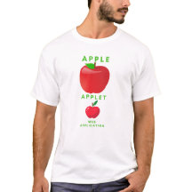 Manzana y pequeña aplicación Applet