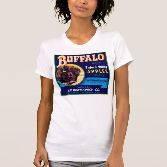 Camiseta Manzanas de búfalo (Anverso)