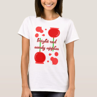 Camiseta manzanas de caramelo
