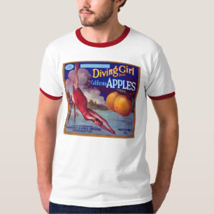 Camiseta Manzanas del chica del salto