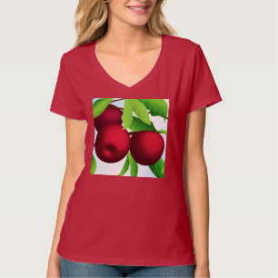 Camiseta "Manzanas en una rama"