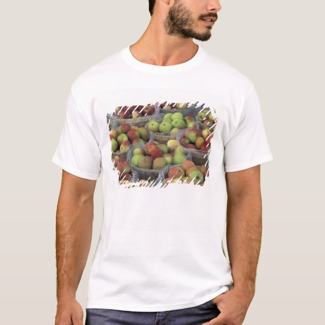 Camiseta Manzanas Macintosh del estado de Nueva York en ces (Anverso)