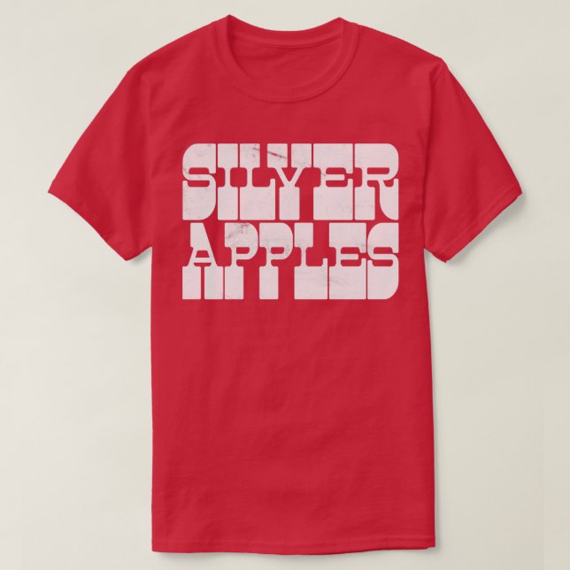 Camiseta Manzanas plateadas (Diseño del anverso)