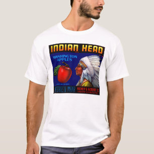 Camiseta Manzanas principales indias de Washington