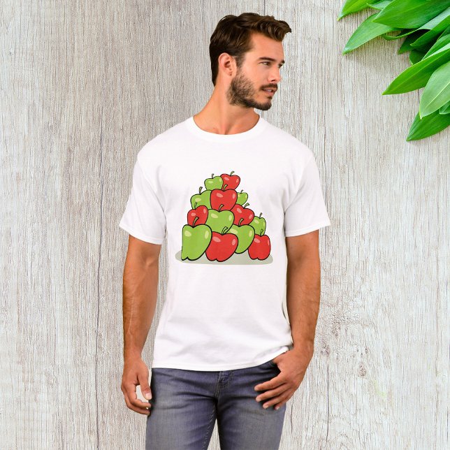 Camiseta Manzanas Rojas Y Verdes (Subido por el creador)