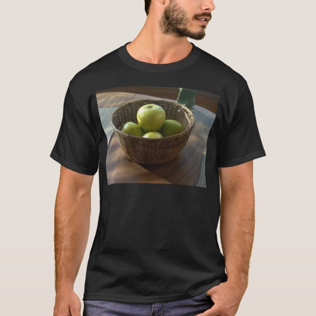 Camiseta Manzanas verdes (Anverso)
