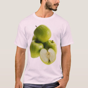 Camiseta "Manzanas verdes" Foto Cute. Comprar ahora