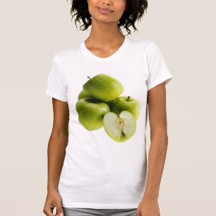 Camiseta "Manzanas verdes" Foto Cute. Comprar ahora
