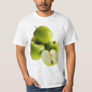 Camiseta "Manzanas verdes" Foto Cute. Comprar ahora