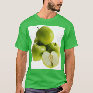 Camiseta "Manzanas verdes" Foto Cute. Comprar ahora