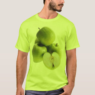 Camiseta "Manzanas verdes" Foto Cute. Comprar ahora