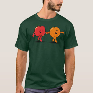 Camiseta Manzanas y naranjas