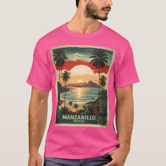 Camiseta Manzanillo Colima México Viaje Viaje Turístico Vin